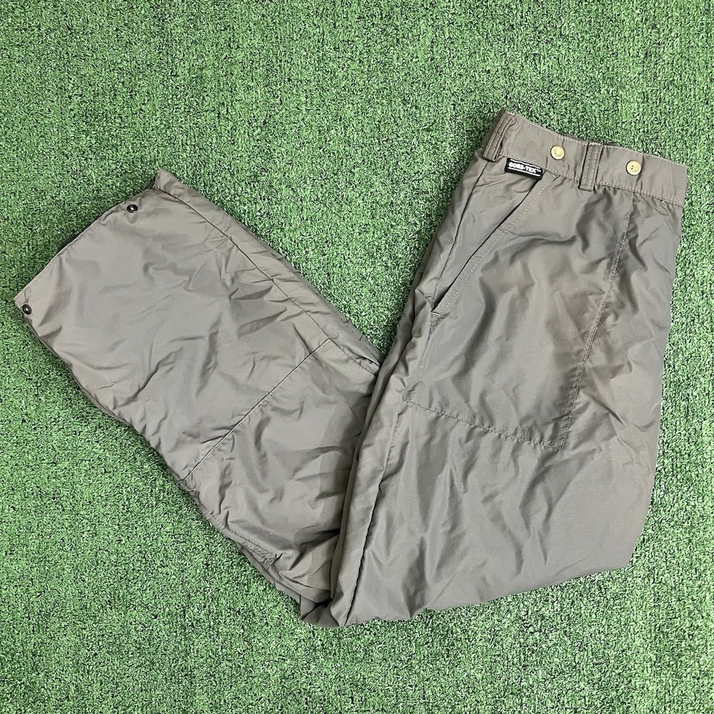 Remington Men's Large Gray Gore-Tex Adjustable Waist Pants Made In The USA